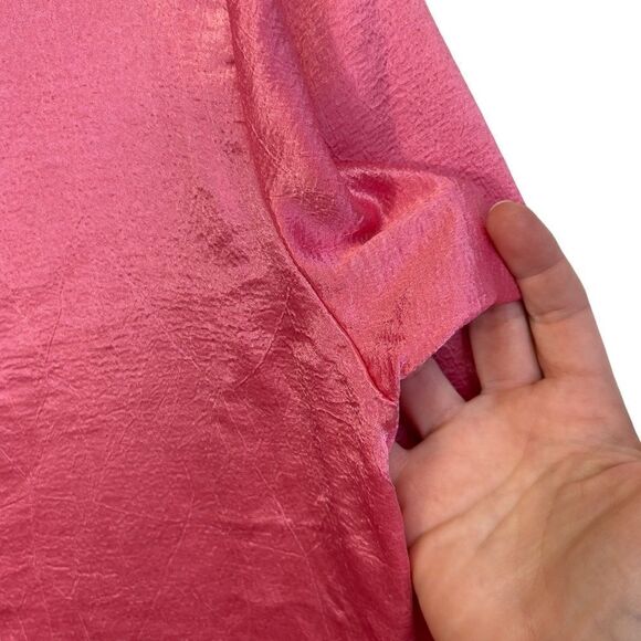 Vintage Victoria's Secret button up Vintage Gold Label PJ Top sz M - Picture 12 of 15